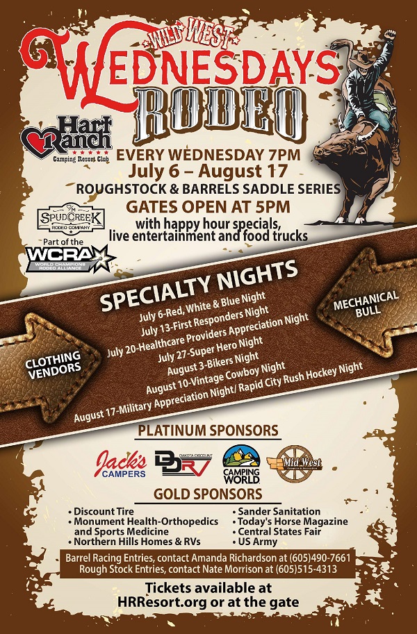 Events in the Black Hills | Rodeo | Hart Ranch