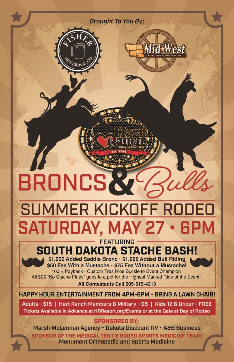 Black Hills Events Rodeo Hart Ranch